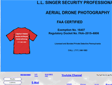 Tablet Screenshot of llsinger.com